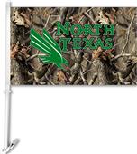 COLLEGIATE North Texas Realtree Camo Car Flag COLLEGIATE North Texas Realtree Camo Car Flag