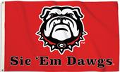 COLLEGIATE Georgia 3' x 5' Flag w/Grommets COLLEGIATE Georgia 3' x 5' Flag w/Grommets