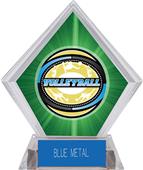 Award Classic Volleyball Green Diamond Ice Trophy Award Classic Volleyball Green Diamond Ice Trophy