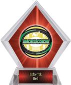 Awards Classic Soccer Red Diamond Ice Trophy Awards Classic Soccer Red Diamond Ice Trophy