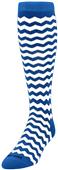 Twin City Krazisox Chevron Over Calf Nylon Socks Twin City Krazisox Chevron Over Calf Nylon Socks
