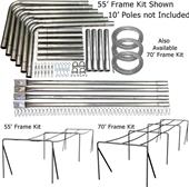 Cimarron 55' or 70' Deluxe Commercial Frame Kit Cimarron 55' or 70' Deluxe Commercial Frame Kit