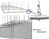 Cimarron Sport 55' or 70' Suspended Baseball Frame Cimarron Sport 55' or 70' Suspended Baseball Frame