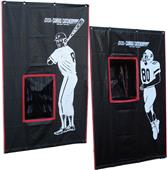 Cimarron Sports 2-Sport Catcher Vinyl Backstop Cimarron Sports 2-Sport Catcher Vinyl Backstop
