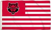 COLLEGIATE Arkansas State Stripes 3' x 5' Flag COLLEGIATE Arkansas State Stripes 3' x 5' Flag