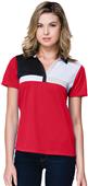 Tri Mountain Gold Lady's Marquis Polo Shirt Tri Mountain Gold Lady's Marquis Polo Shirt
