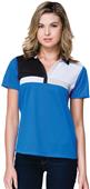 Tri Mountain Gold Lady's Marquis Polo Shirt Tri Mountain Gold Lady's Marquis Polo Shirt