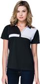 Tri Mountain Gold Lady's Marquis Polo Shirt Tri Mountain Gold Lady's Marquis Polo Shirt