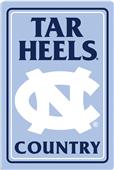 COLLEGIATE North Carolina 12"x18" Metal Sign COLLEGIATE North Carolina 12"x18" Metal Sign