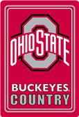 COLLEGIATE Ohio State 12"x18" Metal Sign COLLEGIATE Ohio State 12"x18" Metal Sign