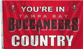 NFL Tampa Bay Buccaneers Country 3' x 5' Flag NFL Tampa Bay Buccaneers Country 3' x 5' Flag