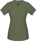 Dickies Women's V-Neck Scrub Tops Dickies Women's V-Neck Scrub Tops