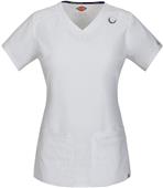 Dickies Women's V-Neck Scrub Tops Dickies Women's V-Neck Scrub Tops