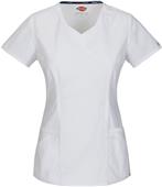 Dickies Women's Mock Wrap Scrub Tops Dickies Women's Mock Wrap Scrub Tops