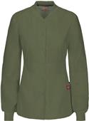 Dickies Women's Snap Front Warm-Up Scrub Jackets Dickies Women's Snap Front Warm-Up Scrub Jackets