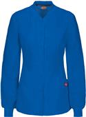 Dickies Women's Snap Front Warm-Up Scrub Jackets Dickies Women's Snap Front Warm-Up Scrub Jackets