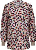 Dickies Womens Snap Front Warm-Up Scrub Jackets Dickies Womens Snap Front Warm-Up Scrub Jackets