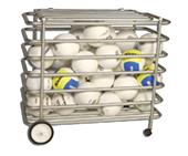 Tandem Sport Locking Ball Cage Equipment Cart Tandem Sport Locking Ball Cage Equipment Cart