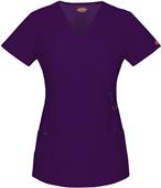 Dickies Women's Contemporary Fit Scrub Top Dickies Women's Contemporary Fit Scrub Top