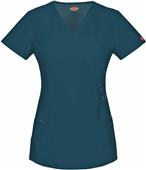 Dickies Women's Contemporary Fit Scrub Top Dickies Women's Contemporary Fit Scrub Top