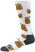 Red Lion Pumpkins Halloween Sublimated Crew Socks Red Lion Pumpkins Halloween Sublimated Crew Socks