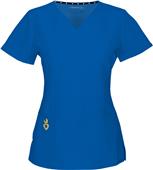 HeartSoul Women's Wrapped Up V-Neck Scrub Tops HeartSoul Women's Wrapped Up V-Neck Scrub Tops