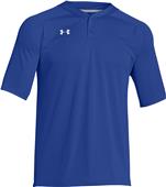 Under Armour Gamer 2 Button Baseball Henley Under Armour Gamer 2 Button Baseball Henley