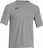 Under Armour Gamer 2 Button Baseball Henley Under Armour Gamer 2 Button Baseball Henley