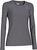 Under Armour Womens LS Heatgear Alpha Armour Tee Under Armour Womens LS Heatgear Alpha Armour Tee