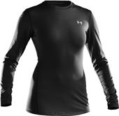 Under Armour Womens Coldgear Fitted Crew Shirt Under Armour Womens Coldgear Fitted Crew Shirt