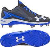 Under Armour Mens Yard Low ST Baseball Cleats Under Armour Mens Yard Low ST Baseball Cleats