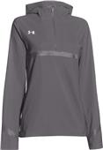 Under Armour Womens Pregame Woven 1/4 Zip Jacket Under Armour Womens Pregame Woven 1/4 Zip Jacket