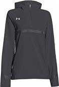 Under Armour Womens Pregame Woven 1/4 Zip Jacket Under Armour Womens Pregame Woven 1/4 Zip Jacket
