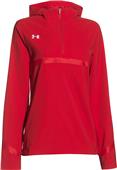Under Armour Womens Pregame Woven 1/4 Zip Jacket Under Armour Womens Pregame Woven 1/4 Zip Jacket