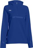 Under Armour Womens Pregame Woven 1/4 Zip Jacket Under Armour Womens Pregame Woven 1/4 Zip Jacket