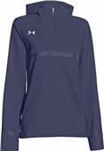 Under Armour Womens Pregame Woven 1/4 Zip Jacket Under Armour Womens Pregame Woven 1/4 Zip Jacket