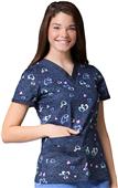Maevn Prints Women's V-Neck Scrub Tops Maevn Prints Women's V-Neck Scrub Tops