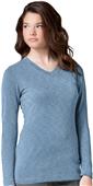 Maevn Modal Women's Long Sleeve Knit Scrub Tops Maevn Modal Women's Long Sleeve Knit Scrub Tops
