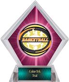 Award Classic Basketball Pink Diamond Ice Trophy Award Classic Basketball Pink Diamond Ice Trophy