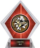 Awards Bust-Out Football Red Diamond Ice Trophy Awards Bust-Out Football Red Diamond Ice Trophy