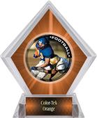 Awards PR2 Football Orange Diamond Ice Trophy Awards PR2 Football Orange Diamond Ice Trophy