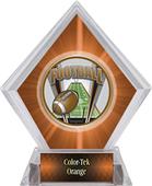 Awards ProSport Football Orange Diamond Ice Trophy Awards ProSport Football Orange Diamond Ice Trophy