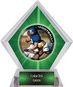 Awards PR2 Football Green Diamond Ice Trophy Awards PR2 Football Green Diamond Ice Trophy