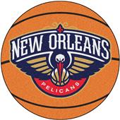 Fan Mats NBA New Orleans Pelicans Basketball Mat Fan Mats NBA New Orleans Pelicans Basketball Mat