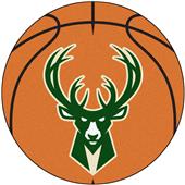 Fan Mats NBA Milwaukee Bucks Basketball Mat Fan Mats NBA Milwaukee Bucks Basketball Mat