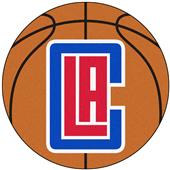 Fan Mats NBA Los Angeles Clippers Basketball Mat Fan Mats NBA Los Angeles Clippers Basketball Mat
