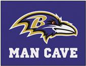 Fan Mats Baltimore Ravens Man Cave All-Star Mat Fan Mats Baltimore Ravens Man Cave All-Star Mat