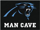 Fan Mats Carolina Panthers Man Cave All-Star Mat Fan Mats Carolina Panthers Man Cave All-Star Mat