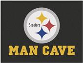 Fan Mats NFL Steelers Man Cave All-Star Mat Fan Mats NFL Steelers Man Cave All-Star Mat