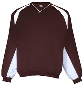 MAROON/WHITE